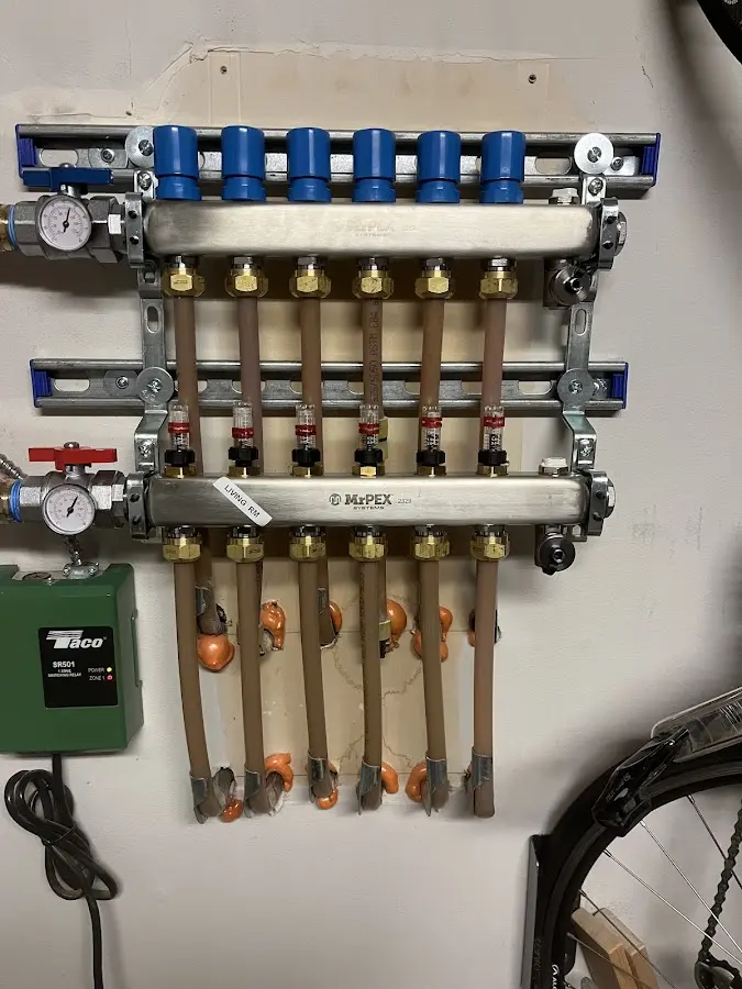 Plumber performing Leak Detection at a residential property in Logan